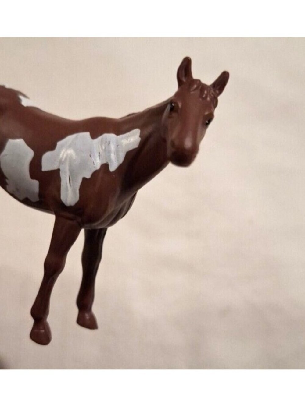 Popak New Ray Horse 3" Brown White Paint Pinto & Bay Vintage Lot - Picture 6 of 9